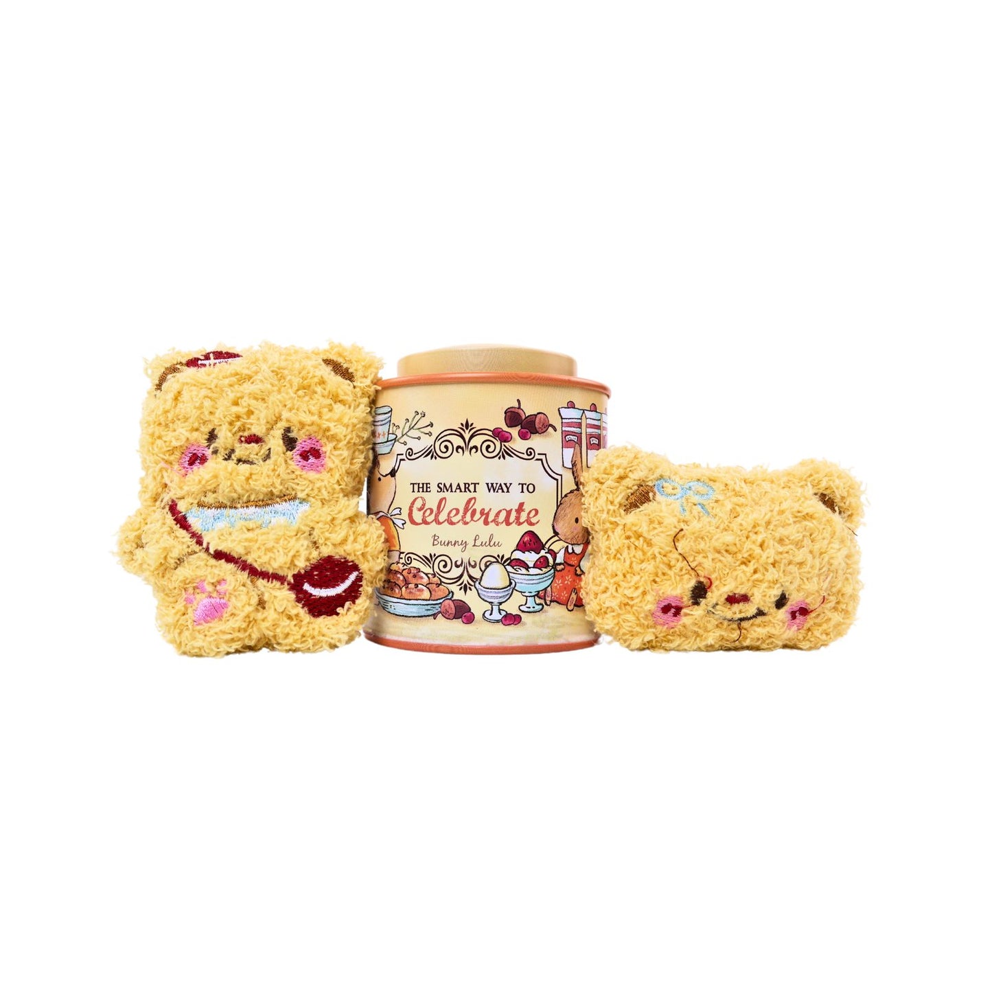 Caja de Regalo con Vela Aromática Diseño Cute