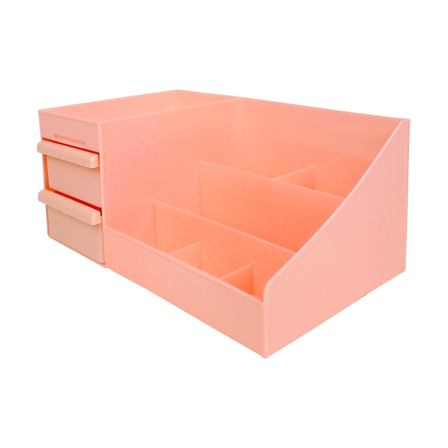 Cajas Organizadoras Multiusos Escritorio 3 Cajones Rosado