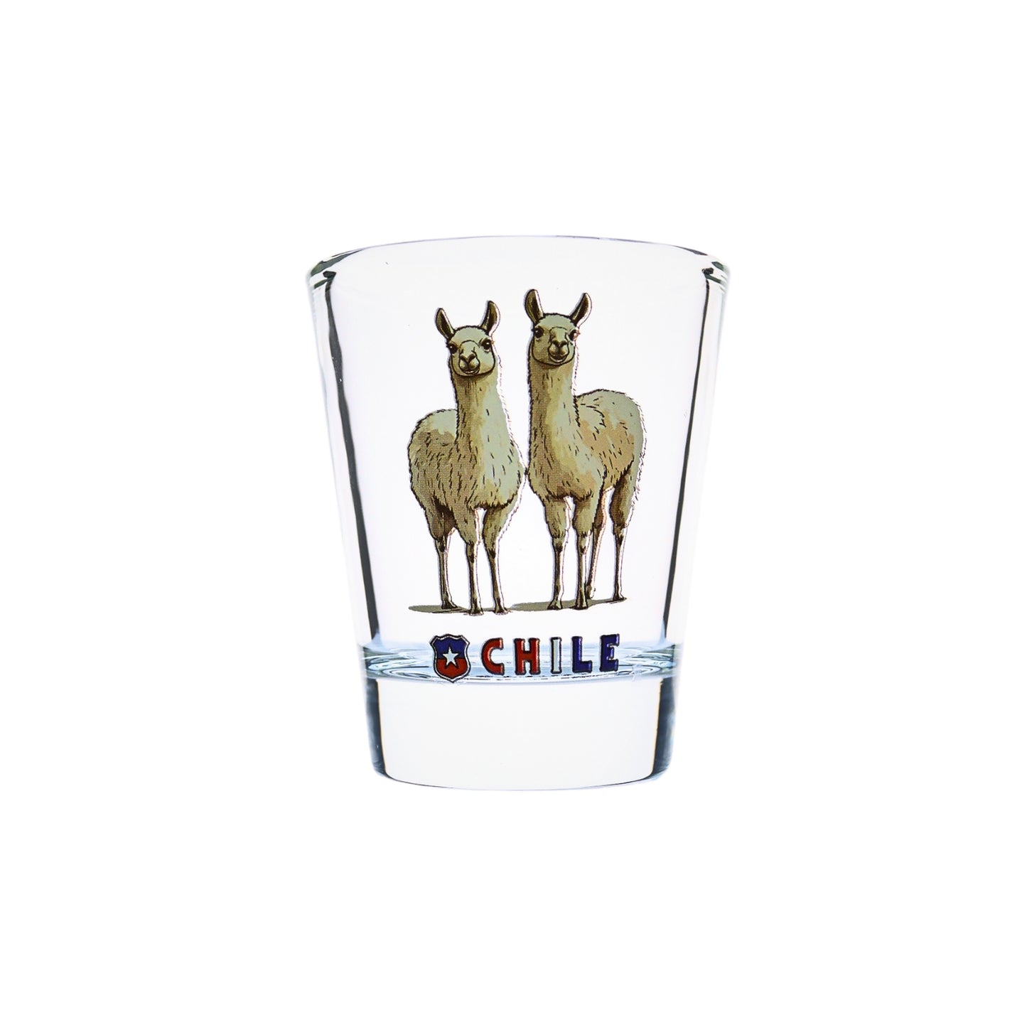 Set 4 Vasos Shot Tequileros 40 Ml Diseños De Chile Souvenir
