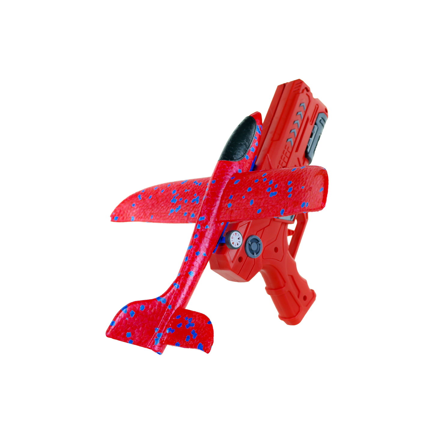 Juguete Lanzador De Aviones De Espuma Rojo