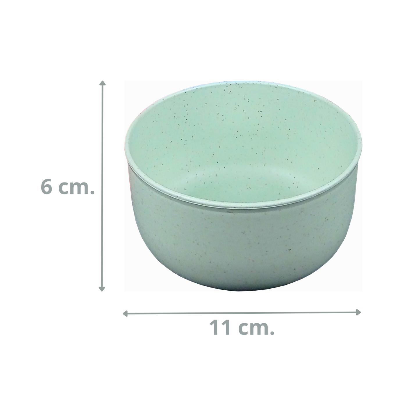Pack 4 Bowl De Fibra De Trigo Ecológico BPA Free