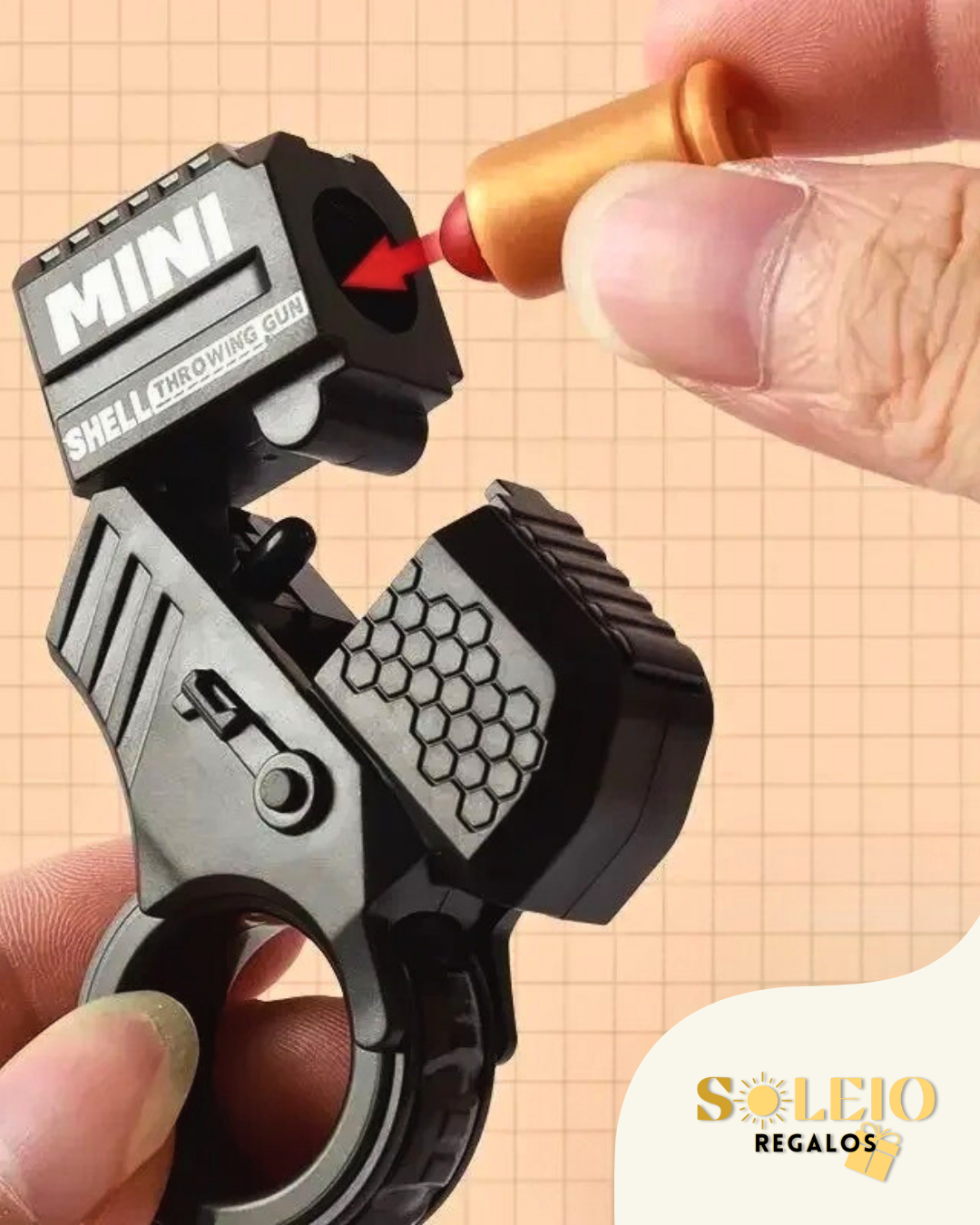 Juguete Fidget Mini Lanzador Anti Estrés Adviento 2025