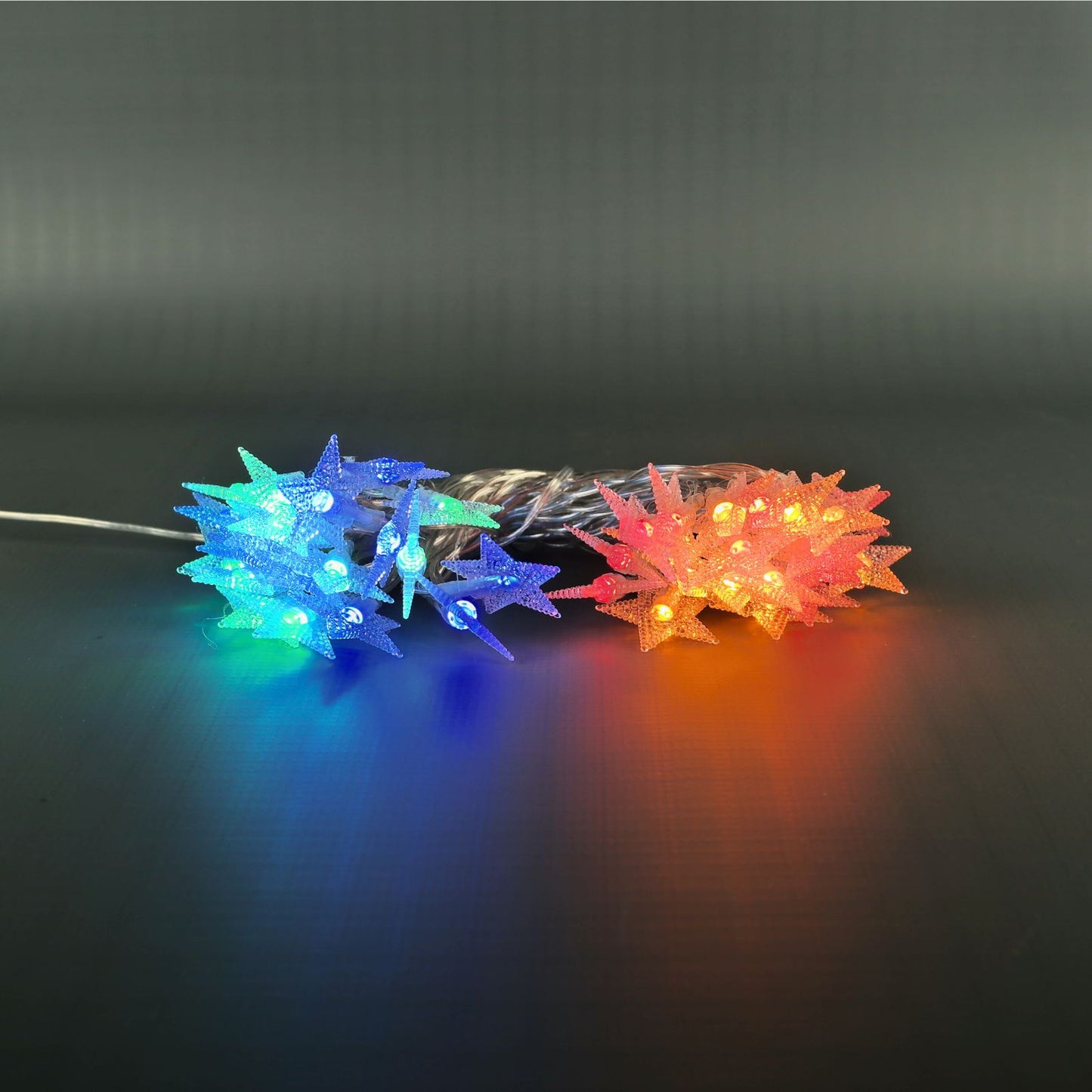 Guirnaldas LED RGB USB 40 Estrellas Colores