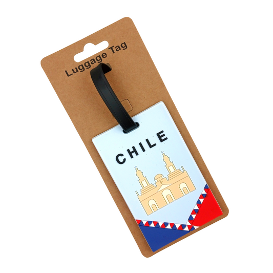 Identificador de Maleta Recuerdo Chile Iglesia