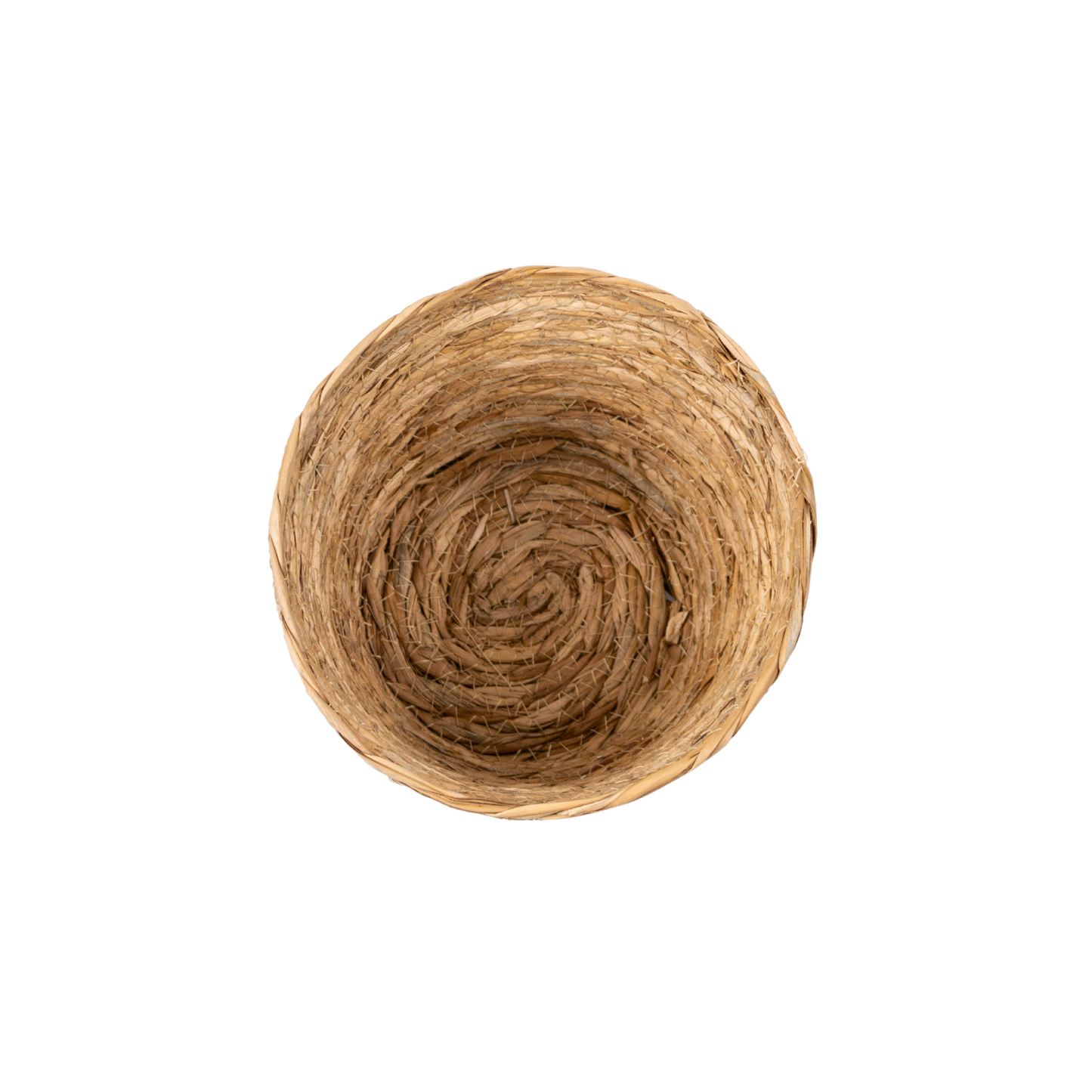 Macetero Cesta de Rattan Tejida