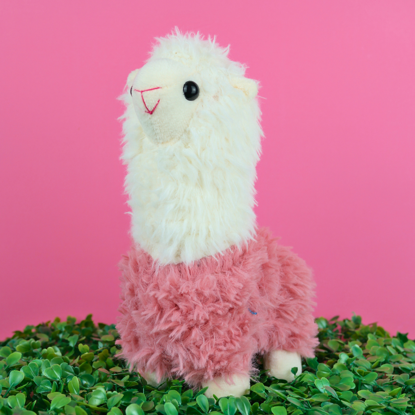 Juguete Peluche Diseño De Alpaca De Chile Rosada