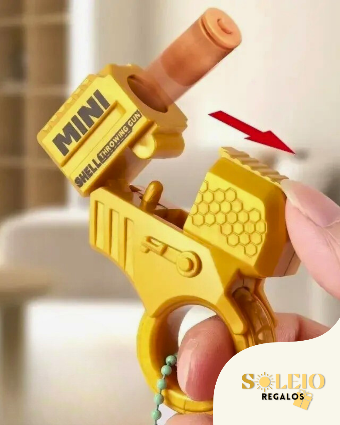 Juguete Fidget Mini Lanzador Anti Estrés Adviento 2025