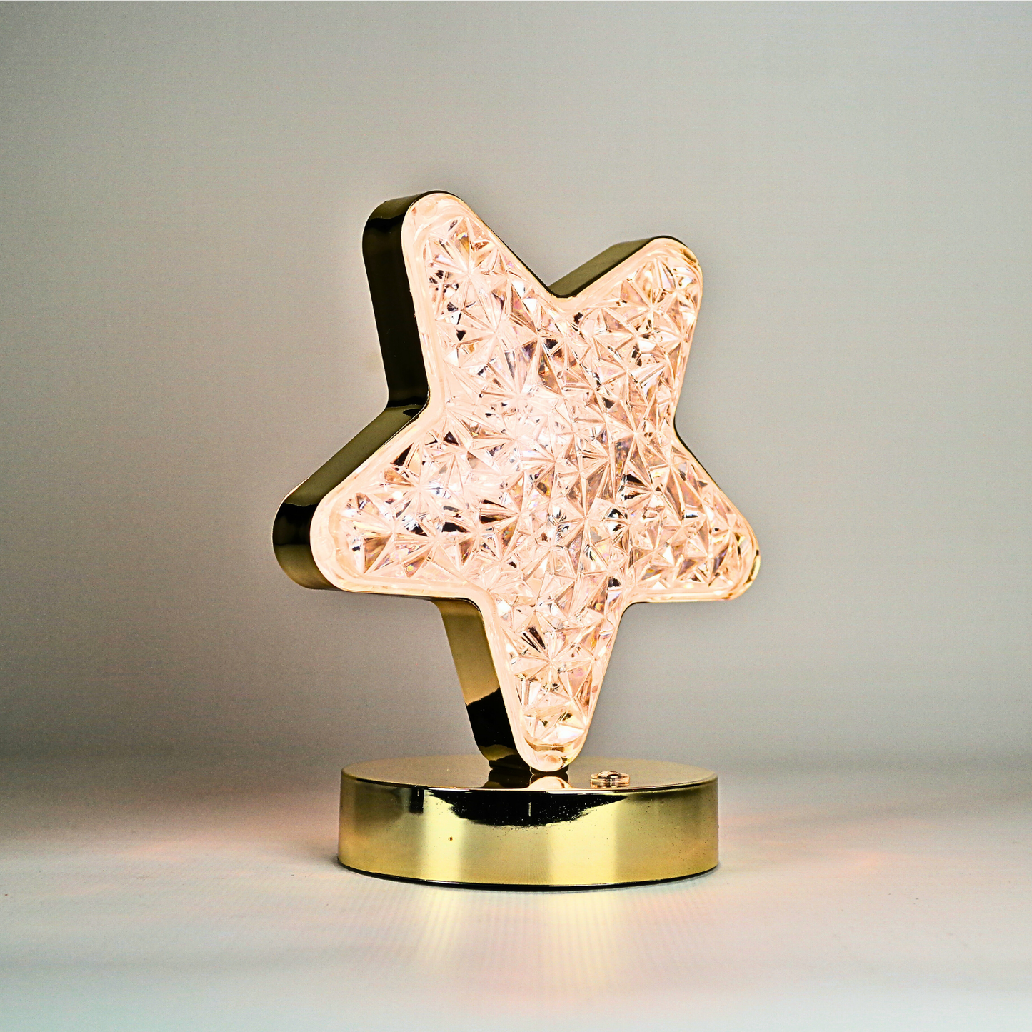 Lámpara Decorativa LED Estrella Luz Blanca y Cálida