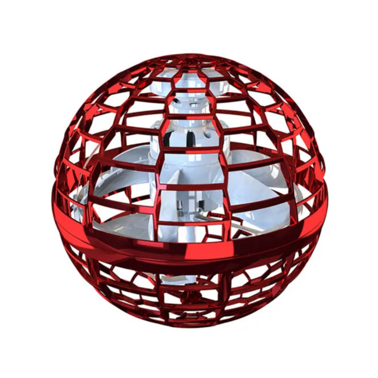 Pelota Led Voladora Fly Nova Juguete Rojo