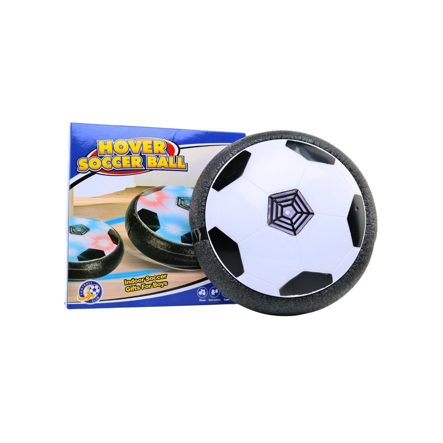 Juguete Balón de Fútbol Flotante con Luces LED