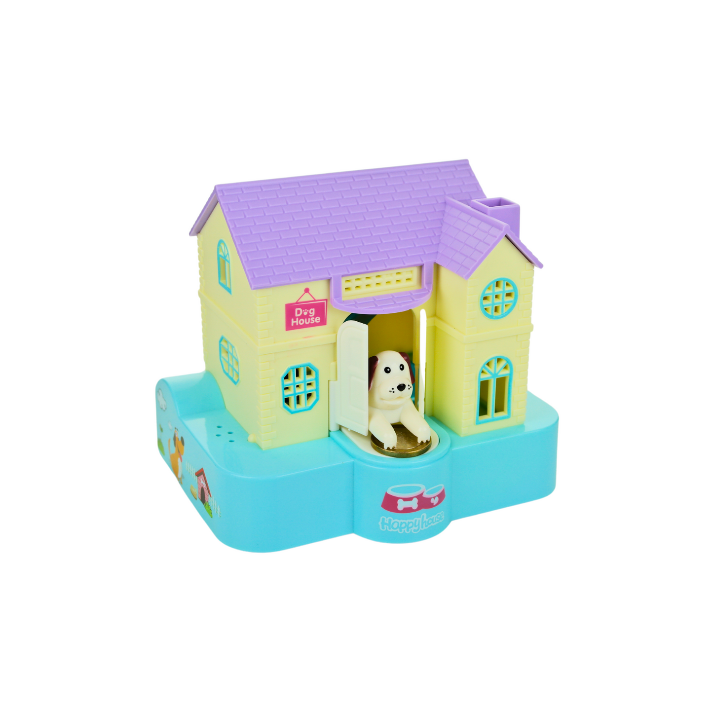Alcancía Hucha Electrónica De Perrito Traga Monedas