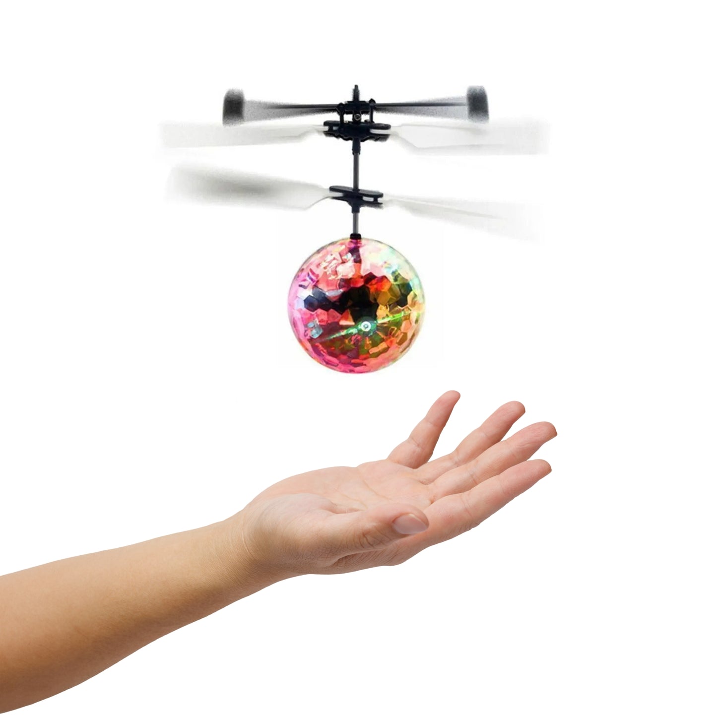 Juguete Bola Cristal Helicóptero Dron