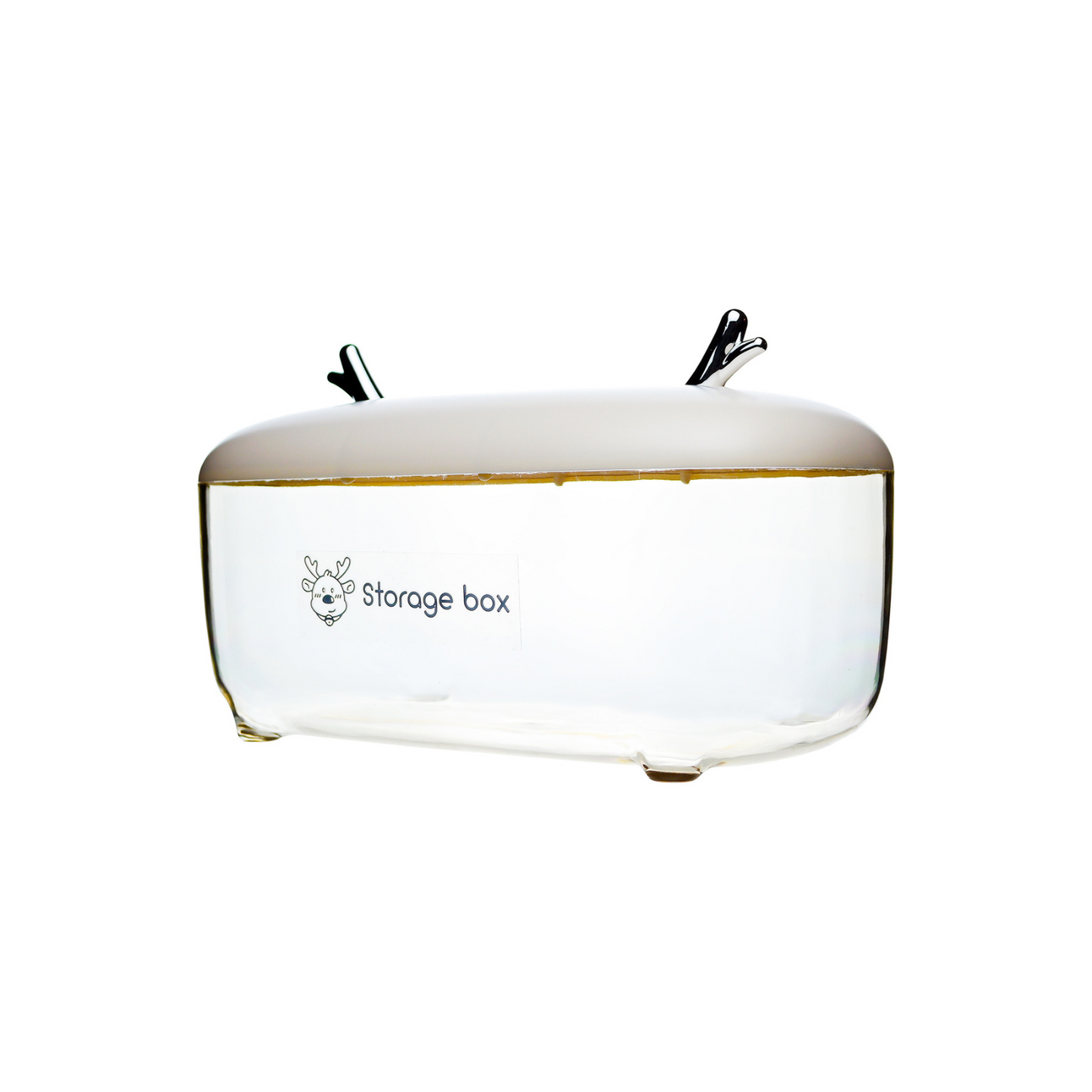 Porta Pañuelos Servilletero Con Tapa Papel Tissue Beige