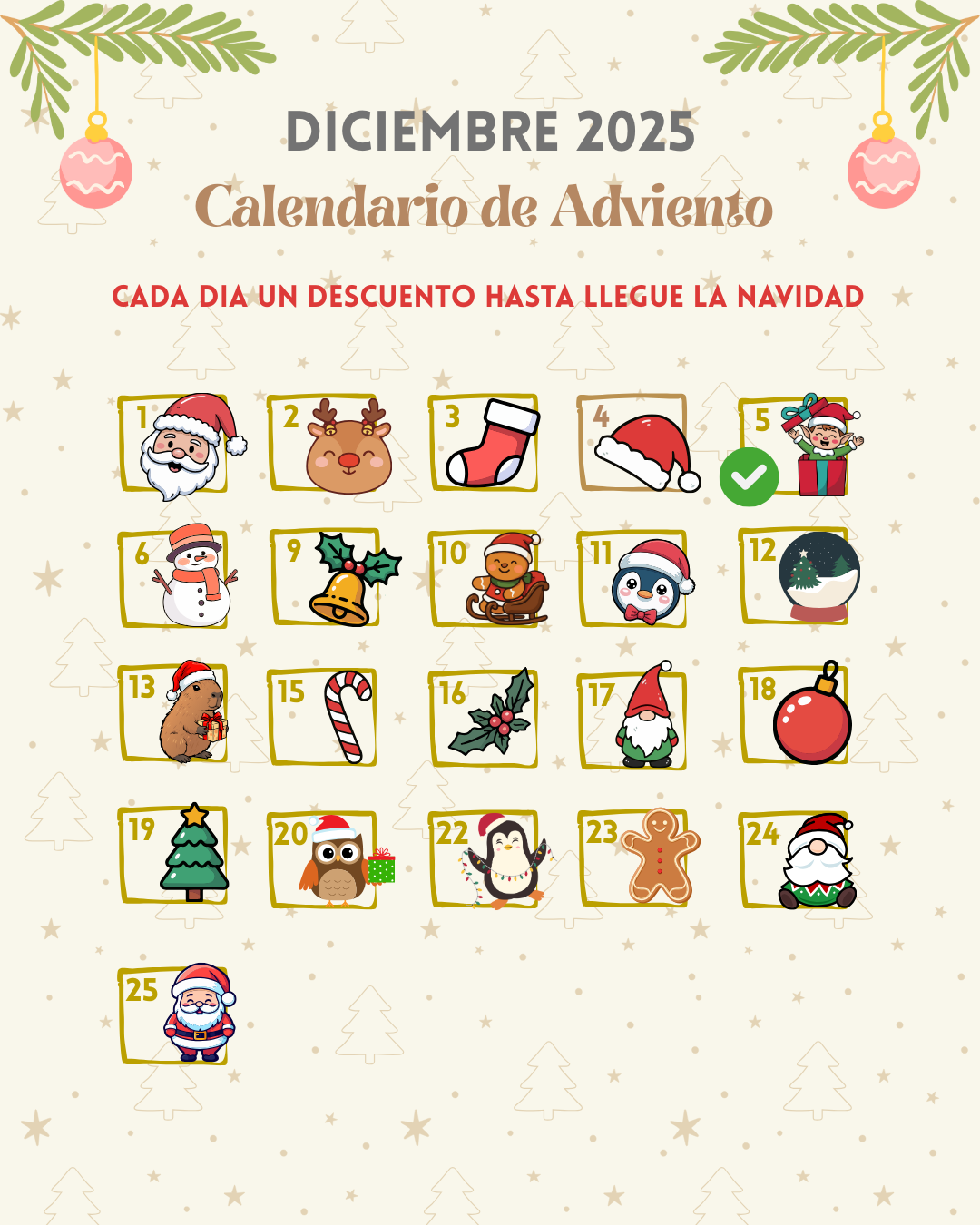 Juguete Fidget Mini Lanzador Anti Estrés Adviento 2025