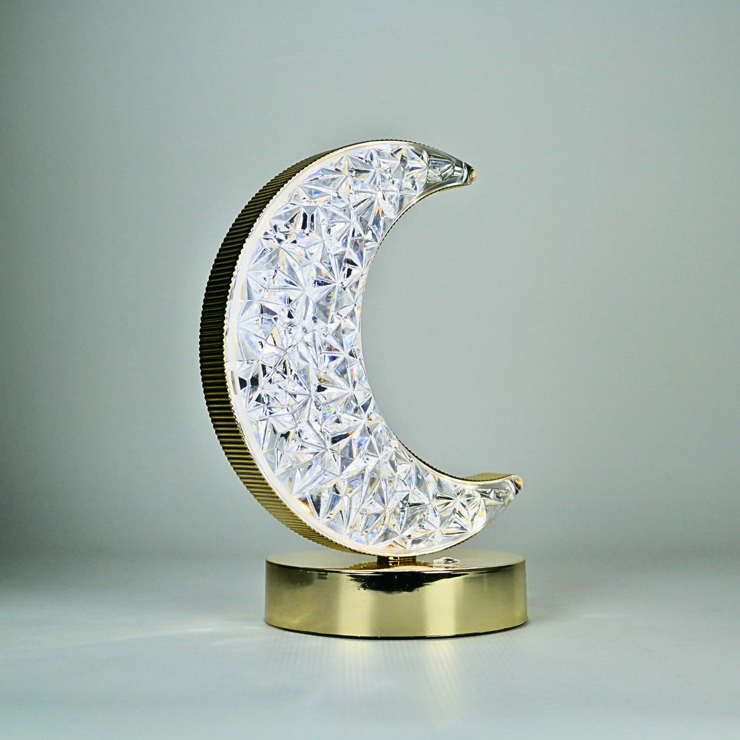 Lámpara Decorativa LED Luna Luz Blanca y Cálida