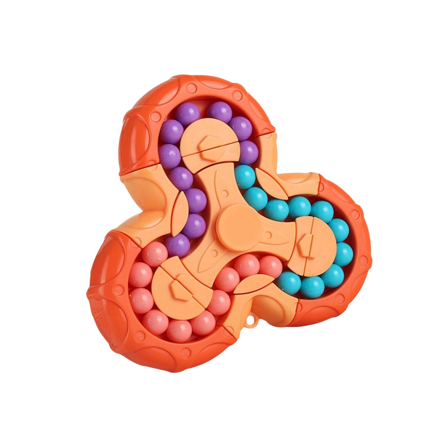 Fidget Spinner Anti Estrés Naranja