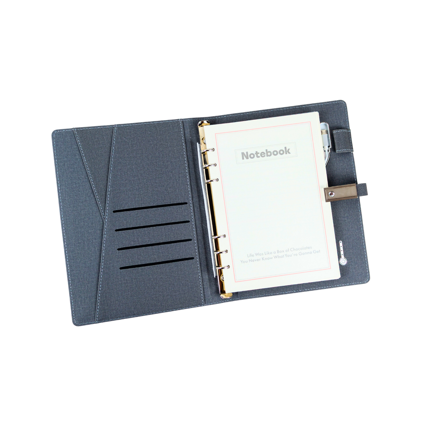Agenda Recargable con Powerbank 8000 mAh