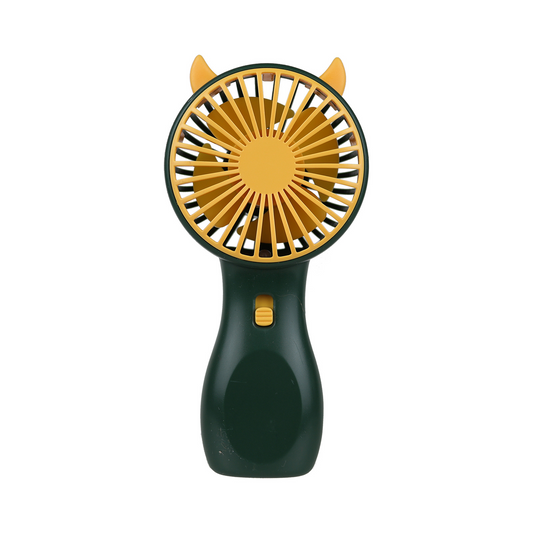 Mini Ventilador USB LED Orejas Cute Verde