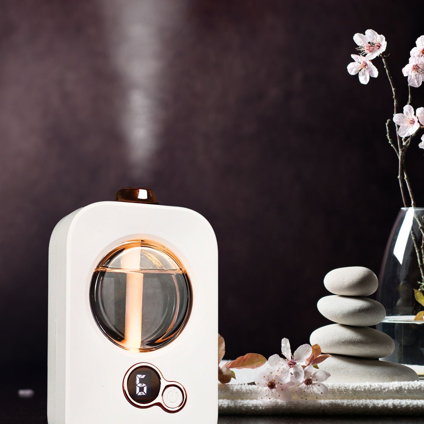 Difusor Aromatizador Zen USB LED Con Esencia Hilton