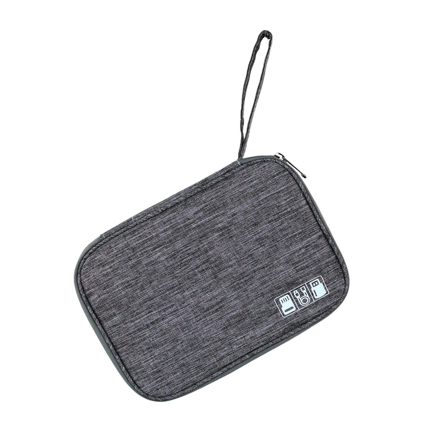 Bolso Organizador Para Cables De Viaje Gris