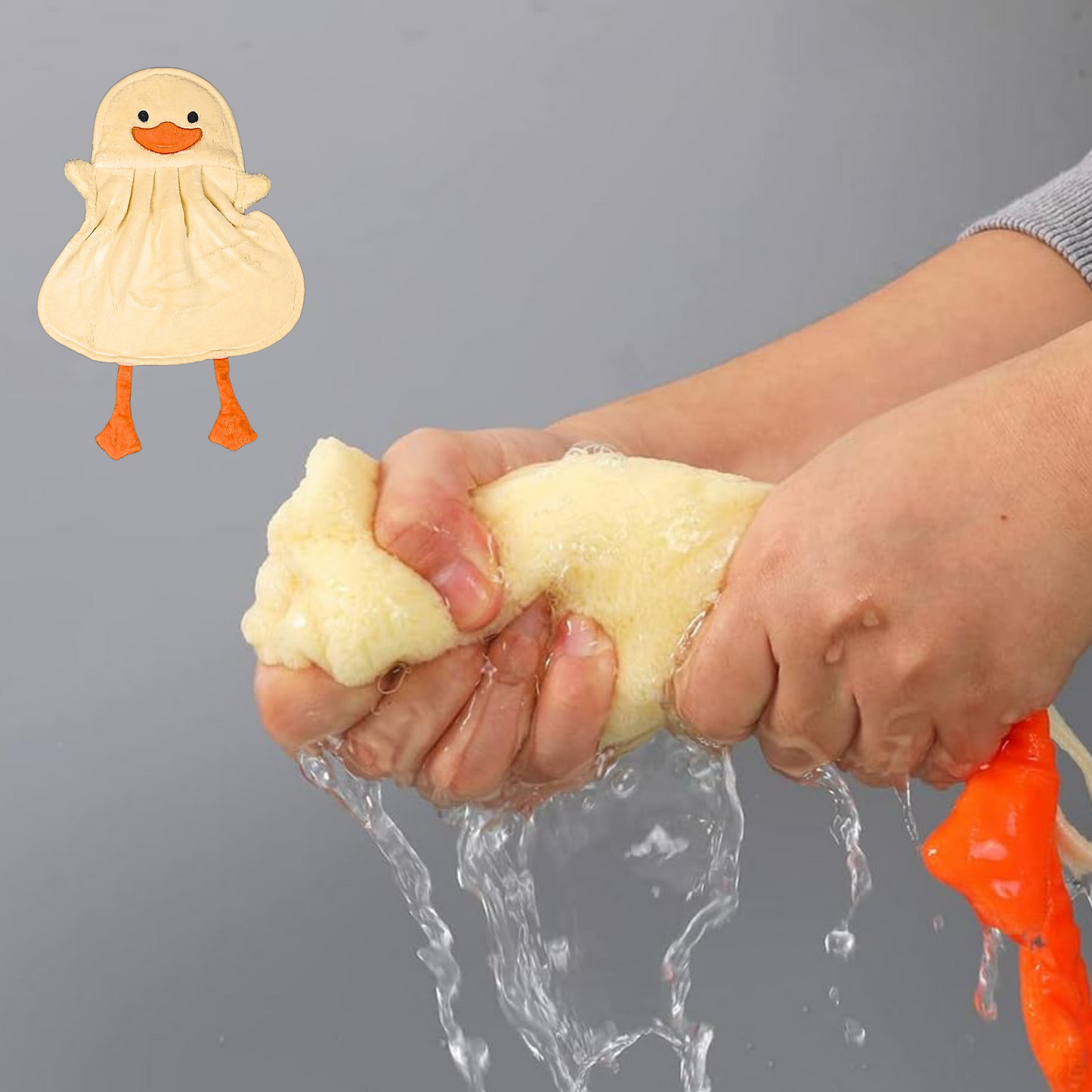 Toalla De Manos Diseño De Patito Cute