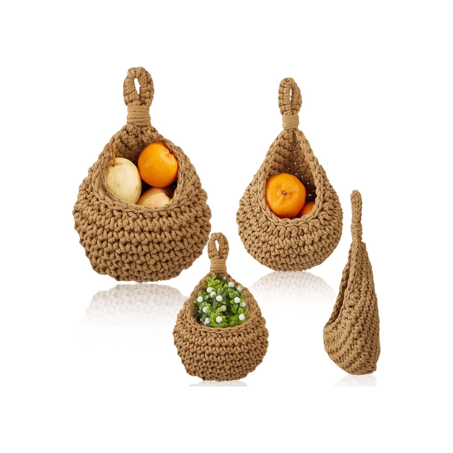 Bolsa Colgante Rattan Ecológicas Multiusos Chica