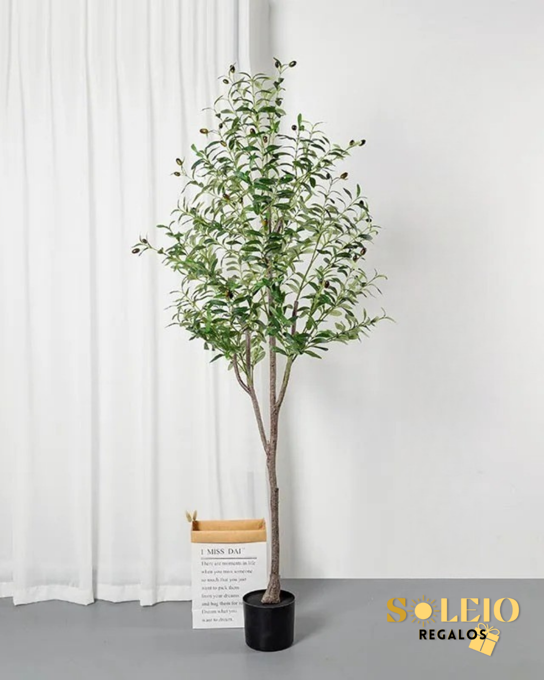 Olivo Artificial Decorativo Grande Elegancia Natural para tu Hogar