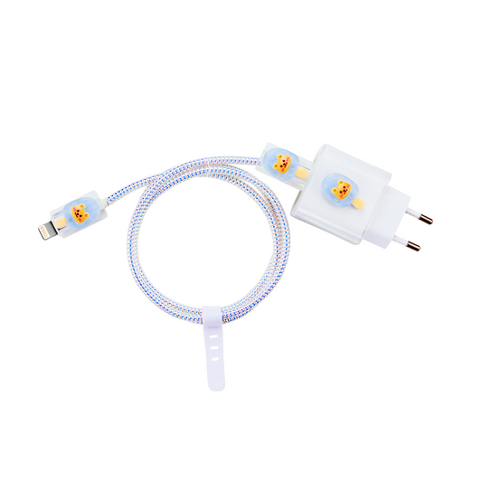 Protector Cable Iphone Osito