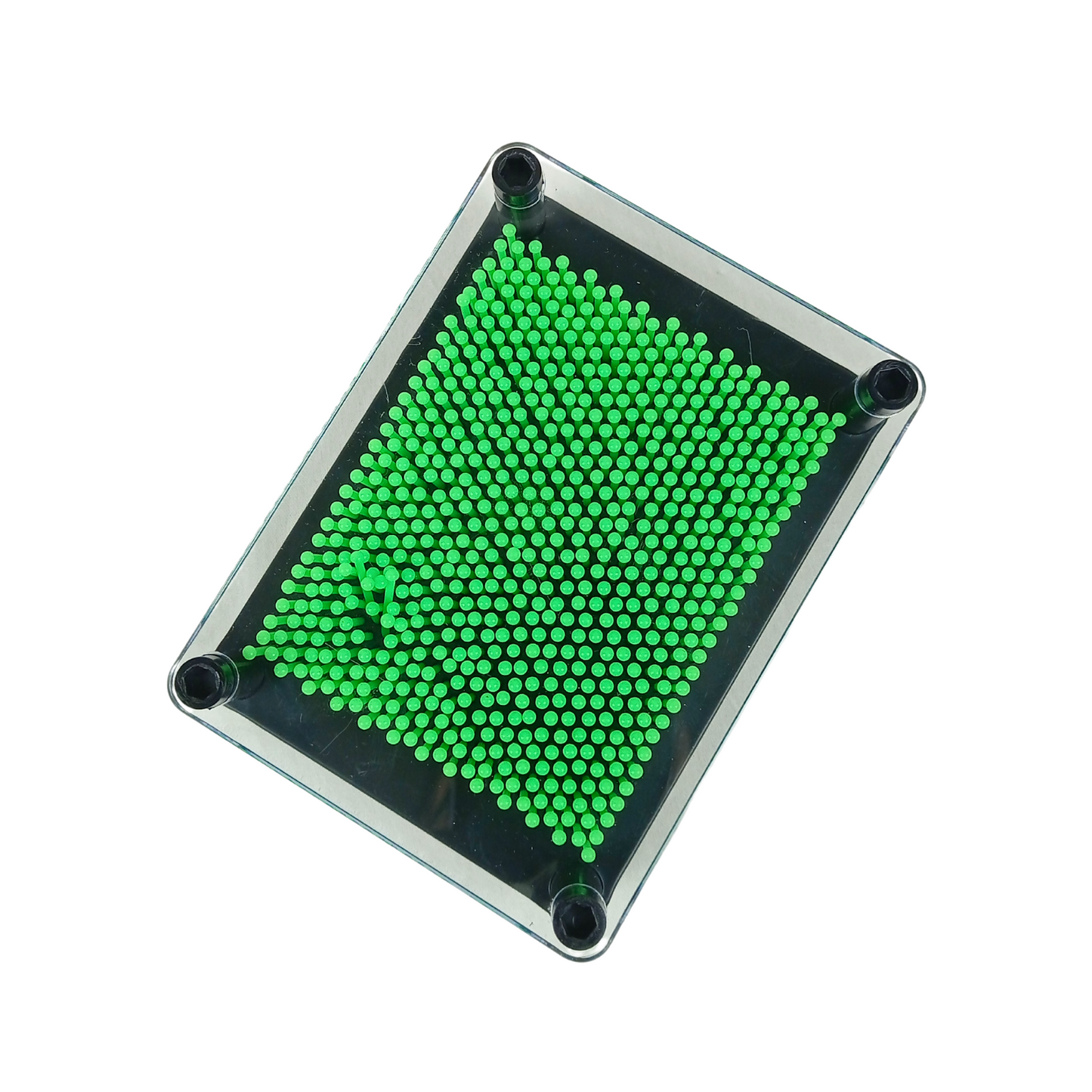Juego Pin Art 3D Molde Didáctico Verde
