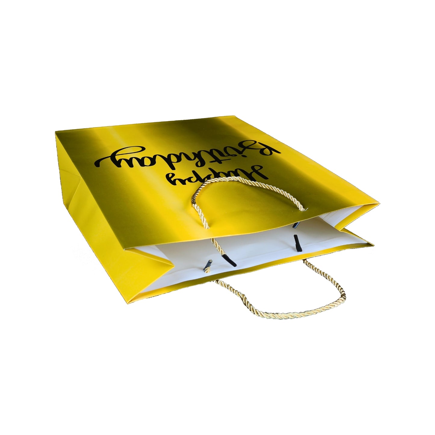 Bolsas Happy Birthday 32 X 26 X 10 Amarillo