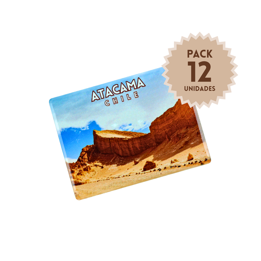 Pack 12 Imanes Cerámicos Chile Atacama