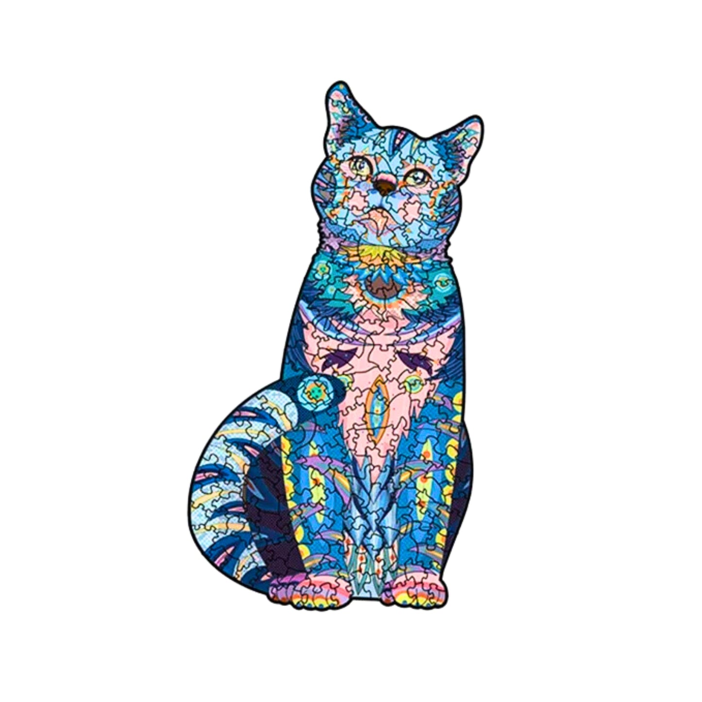 Rompecabezas Puzzle De Madera 200 Piezas Gato