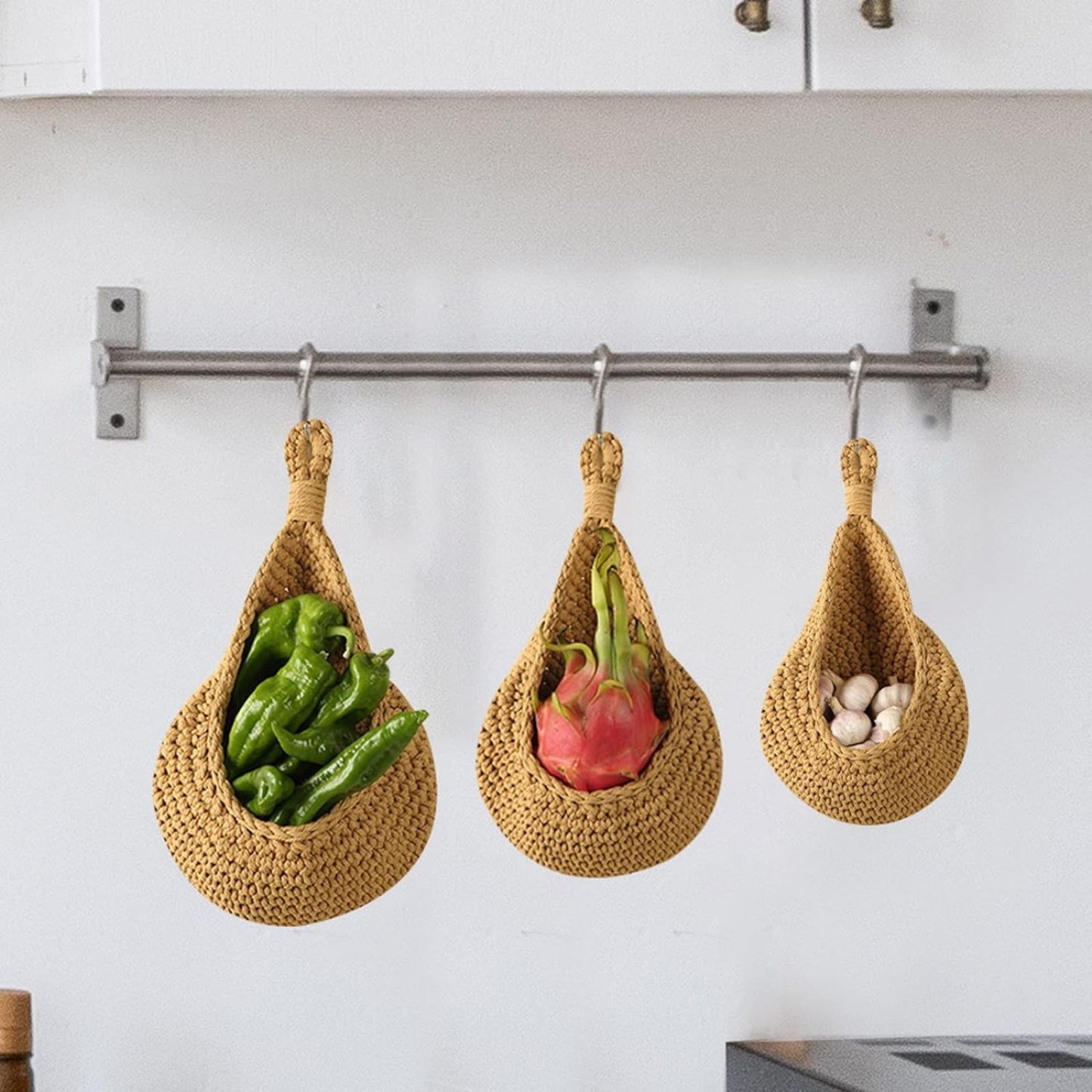 Bolsa Colgante Rattan Ecológicas Multiusos Chica