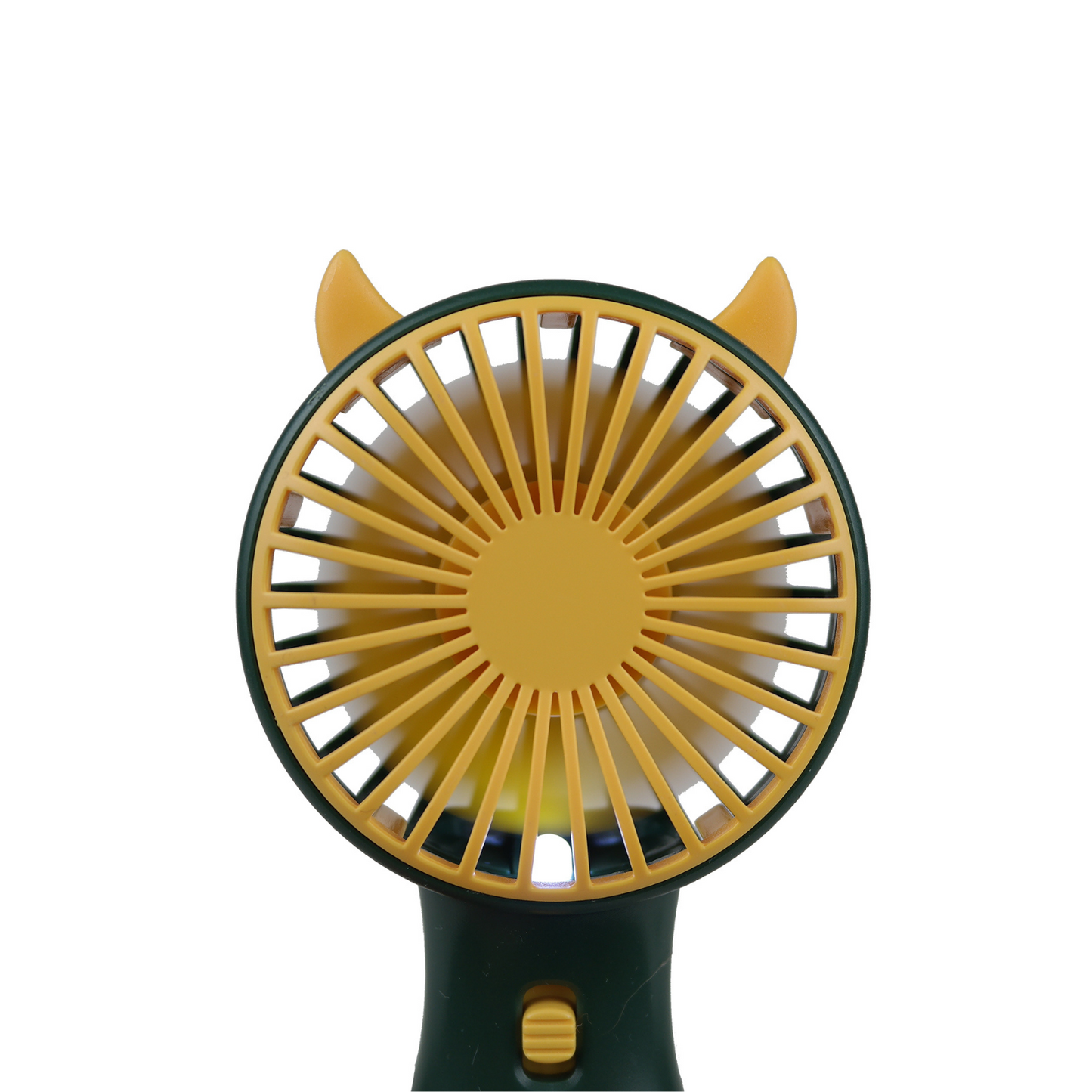 Mini Ventilador USB LED Orejas Cute Verde