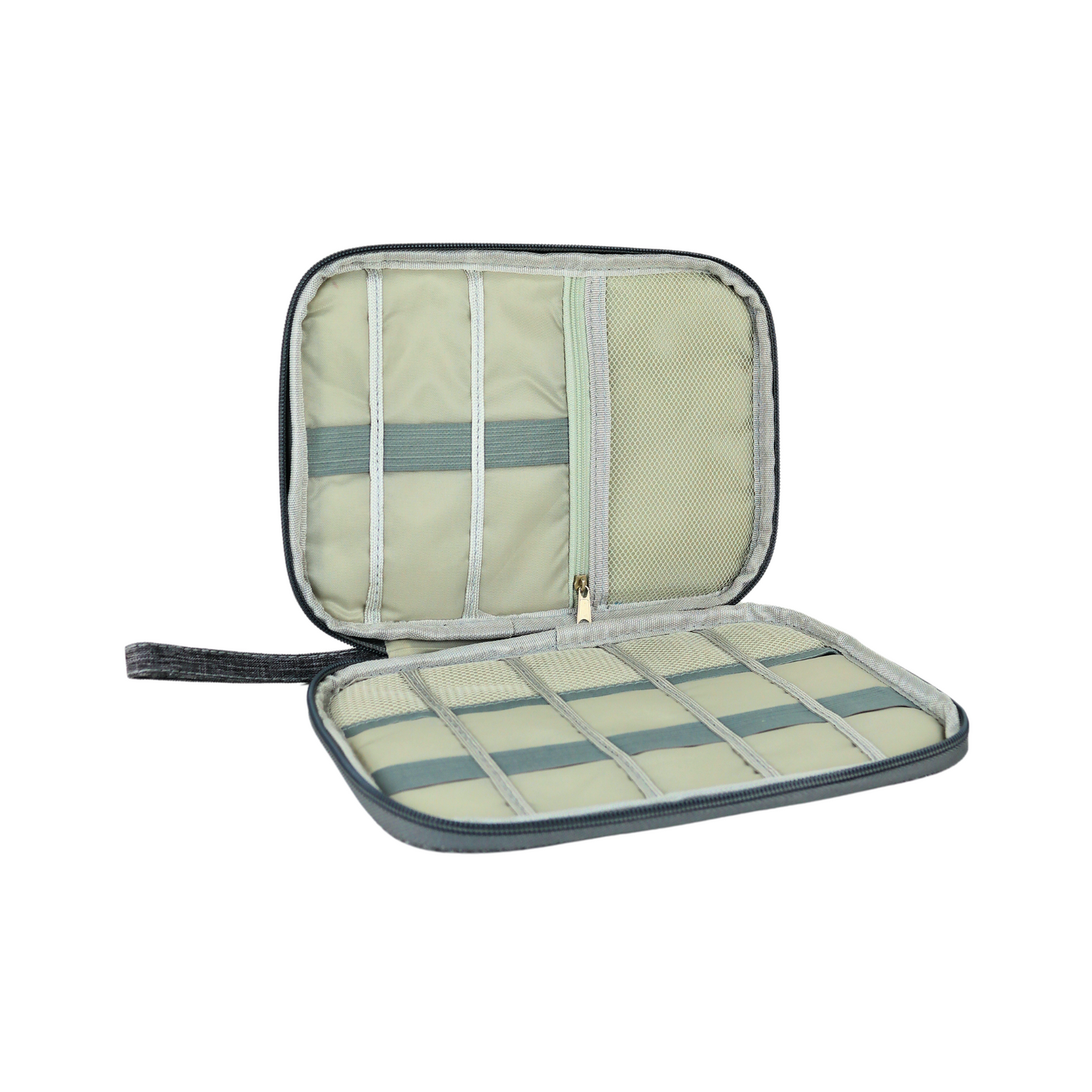 Bolso Organizador Para Cables De Viaje Gris