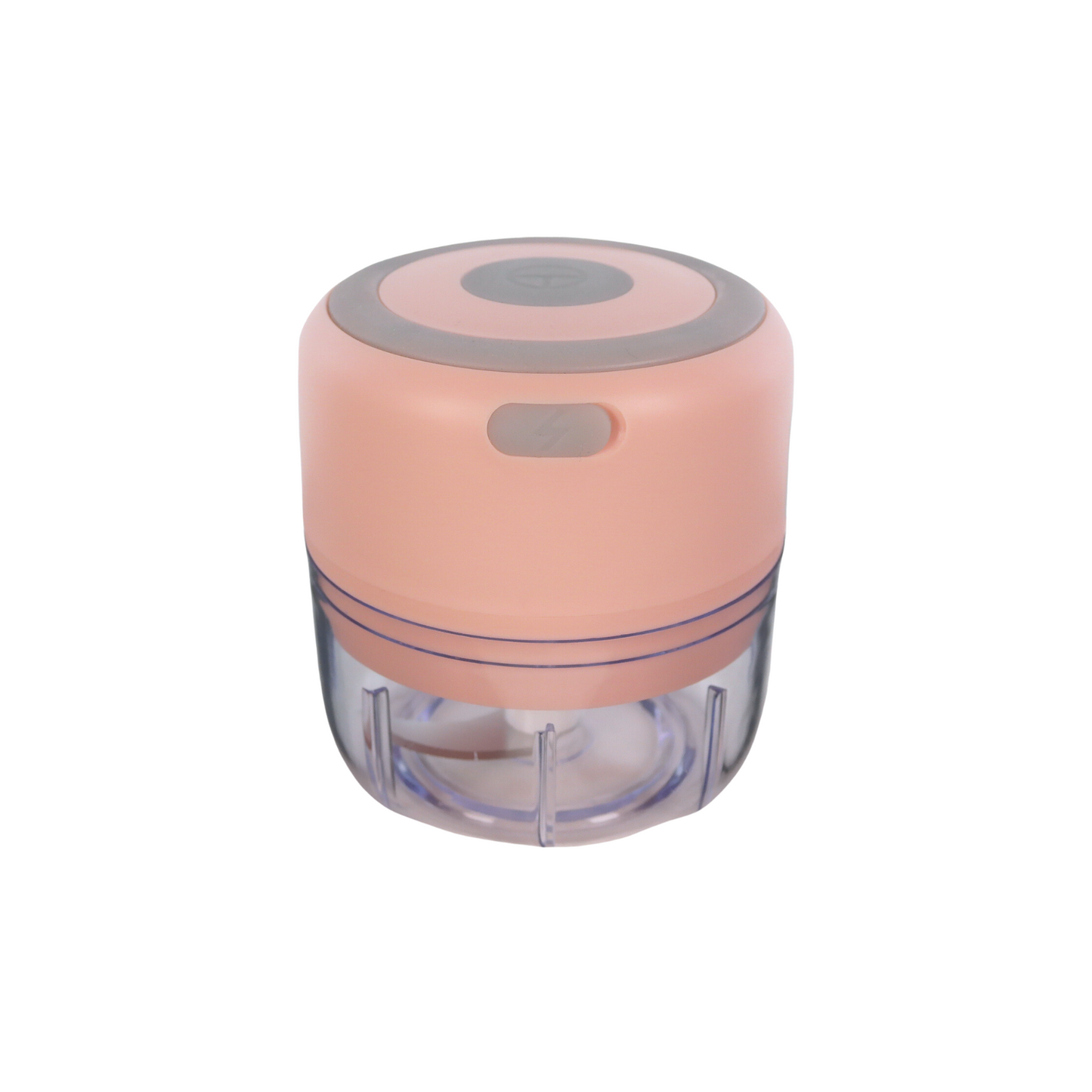Mini Picador De Ajo Moledor De Verduras USB Rosa