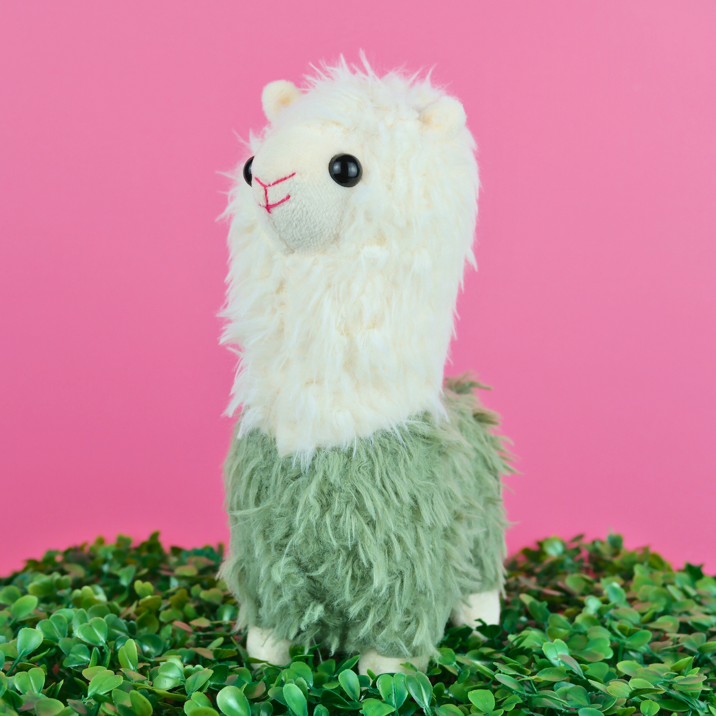 Juguete Peluche Diseño De Alpaca De Chile Verde