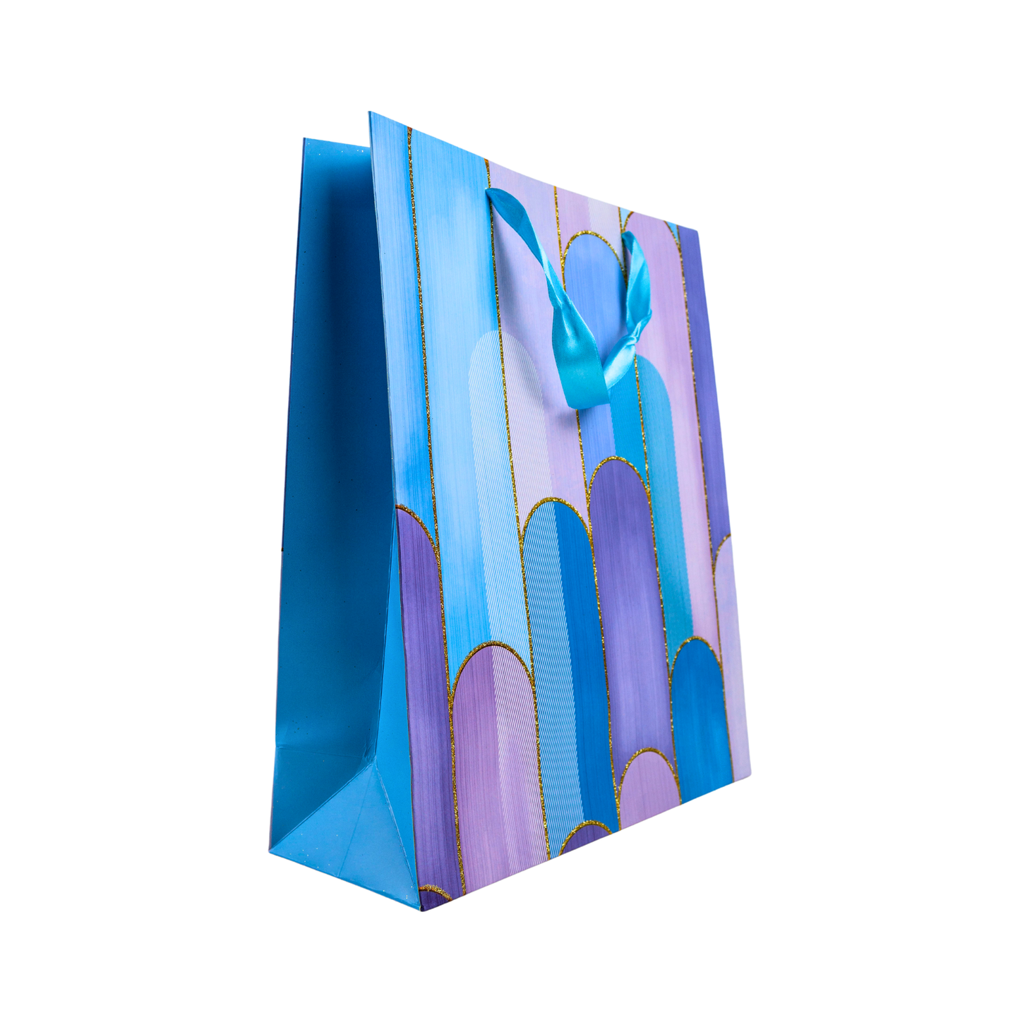 Bolsa de Regalo 32 X 26 X 10 CM Arcos Celeste