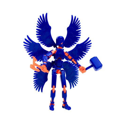 Figura de Acción Articulado Dummy 13 DIY Azul