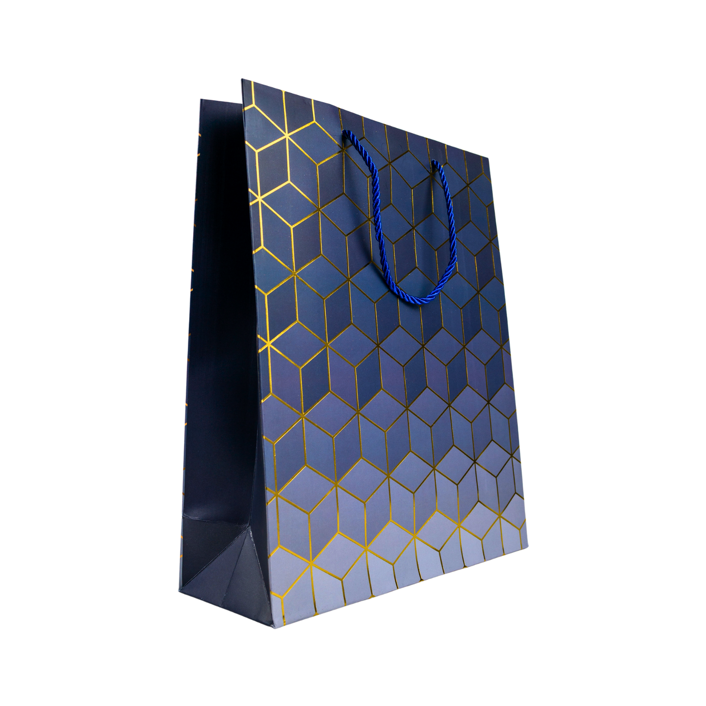 Bolsa de Regalo 32 X 26 X 10 CM Cubo Azul