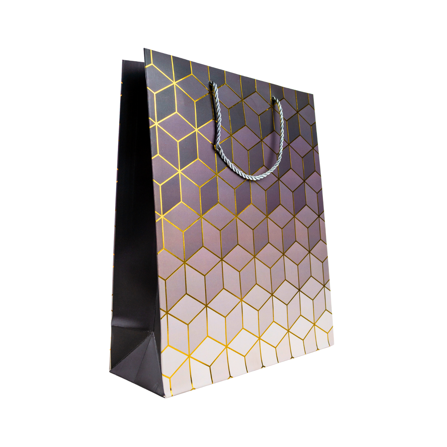 Bolsa de Regalo 32 X 26 X 10 CM Cubo Cafe