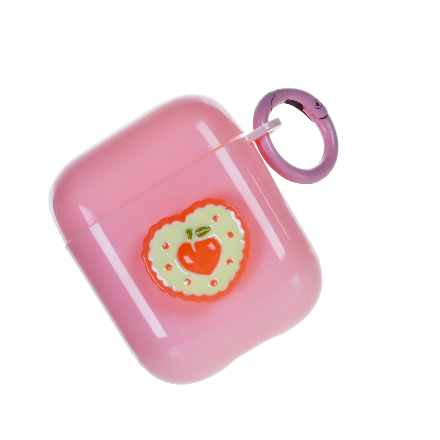 Funda Airpods 1/2 Durazno Rosado