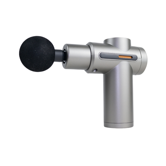 Masajeador Muscular Pistola Masaje Miofascial Gris