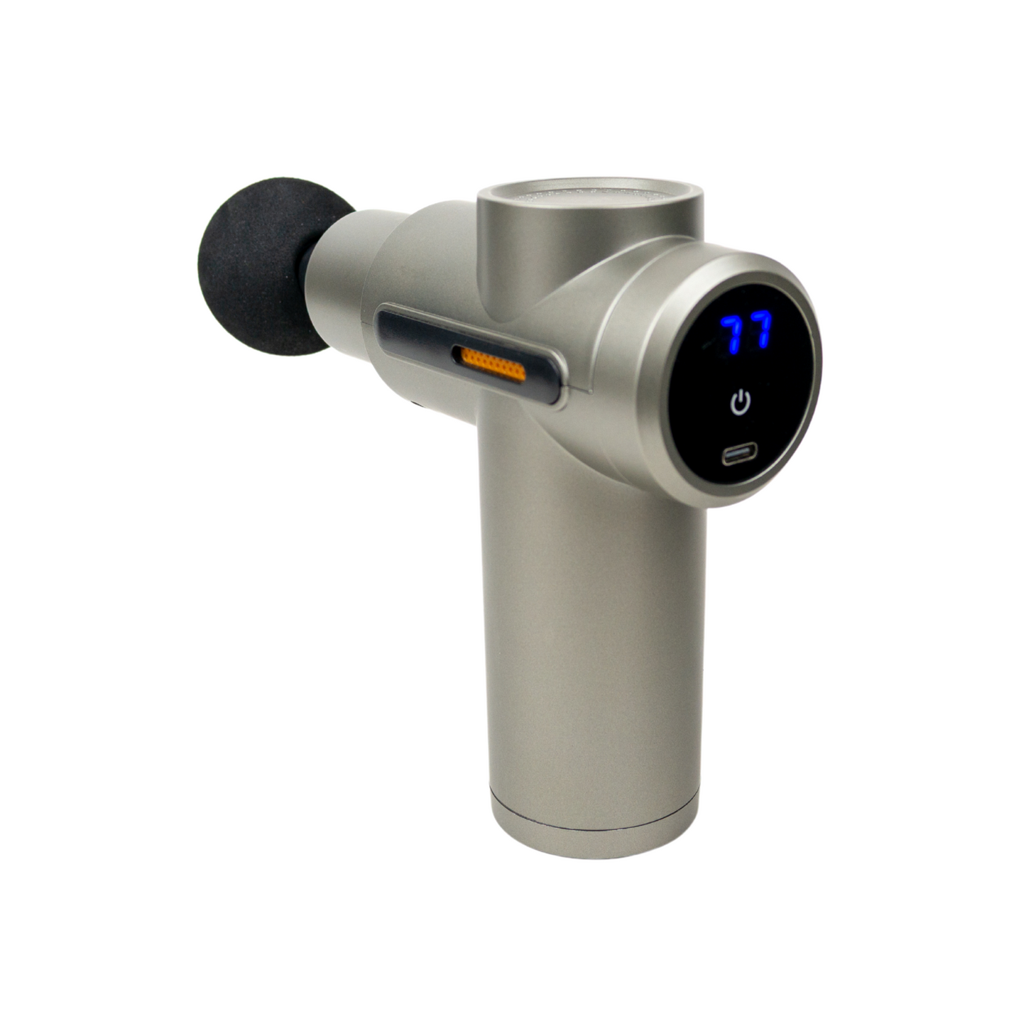 Masajeador Muscular Pistola Masaje Miofascial Gris