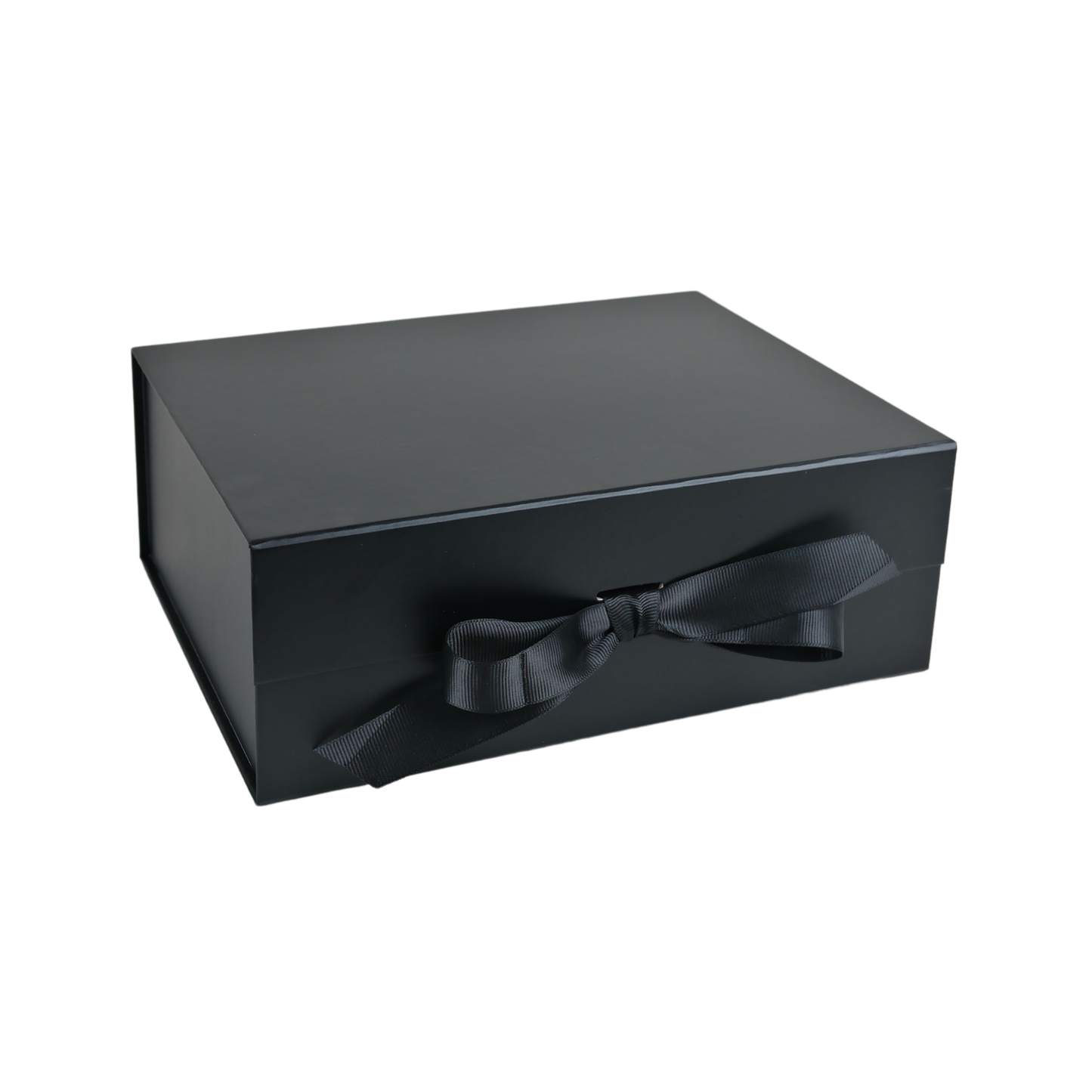 Pack 12 Cajas Para Regalos Plegable Talla M Negro