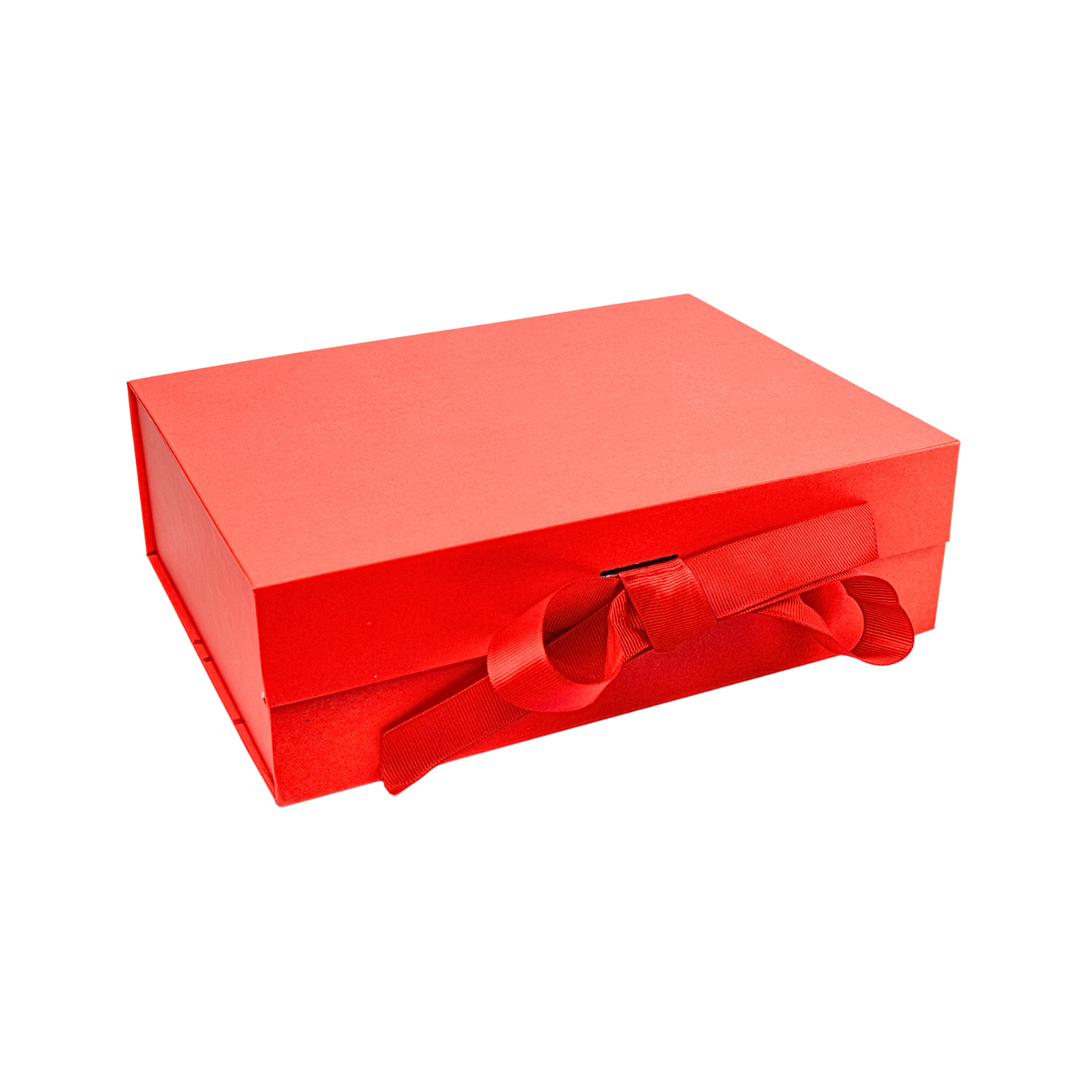 Gift Box Caja Para Regalos Con Tapa Premium Tamaño M Rojo