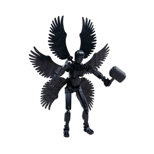 Figura de Acción Articulado Dummy 13 DIY Negro