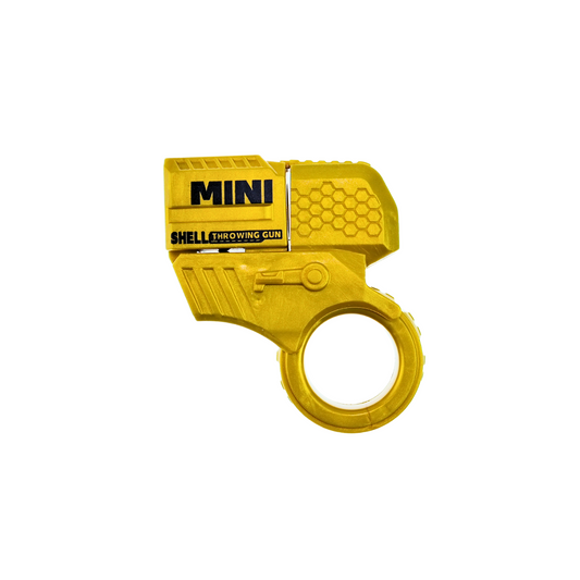 Juguete Fidget Mini Lanzador Anti Estrés Dorado
