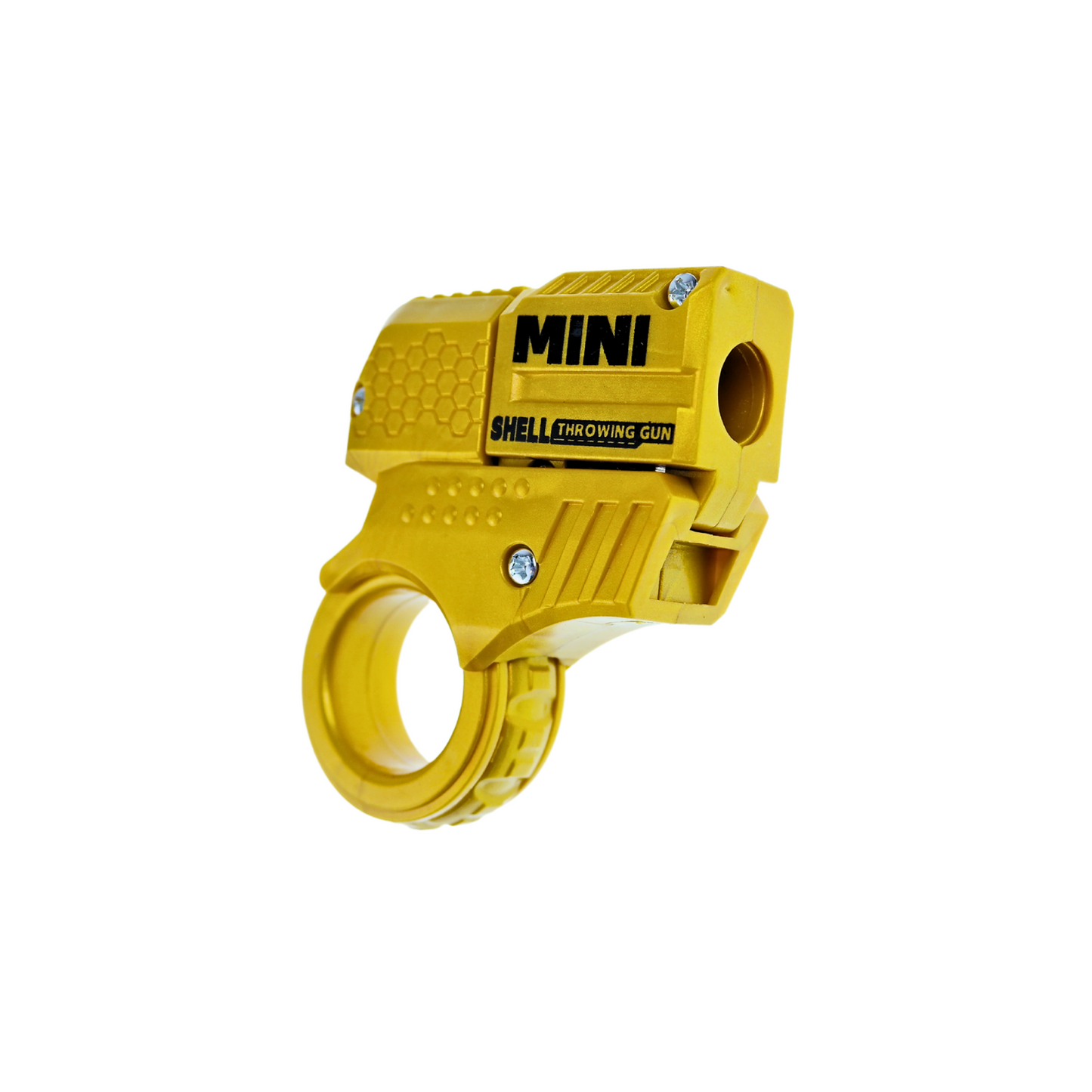 Juguete Fidget Mini Lanzador Anti Estrés Dorado
