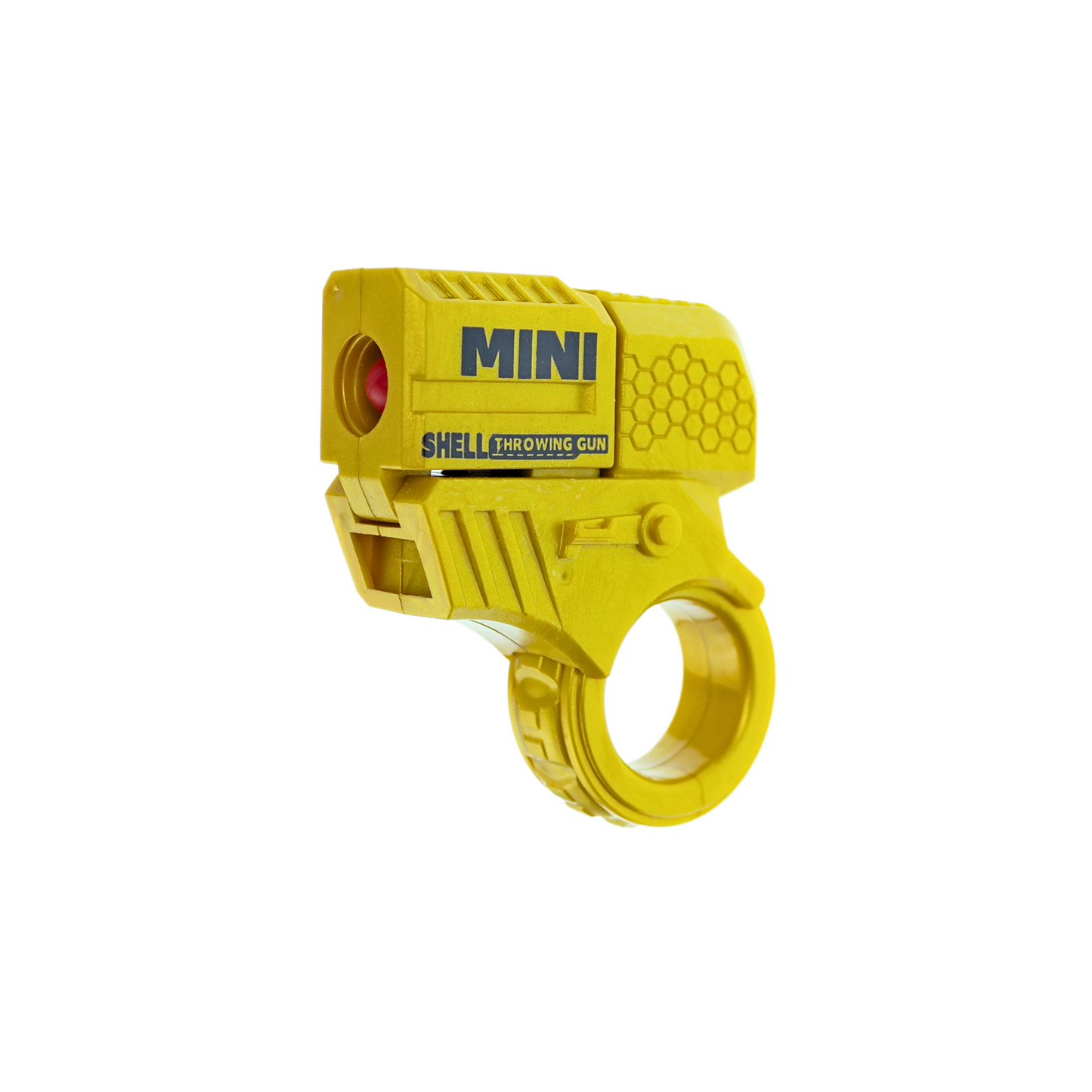 Juguete Fidget Mini Lanzador Anti Estrés Dorado